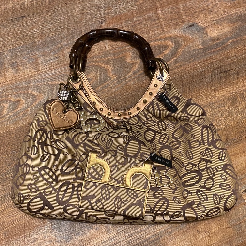 Authentic Bebe Bag with matching Bebe Wallet